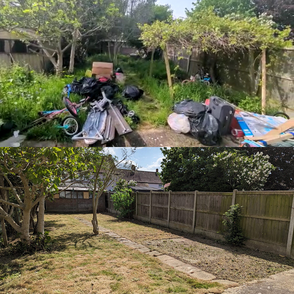 General and Garden Clearances Before and After